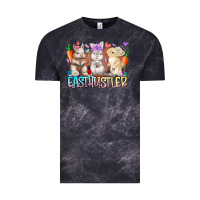 Cloud Black east nail hustler Vintage Tee - RacoonDesign