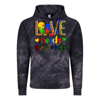 Cloud Black love needs no words Vintage Hoodie - Zillion Design Studio