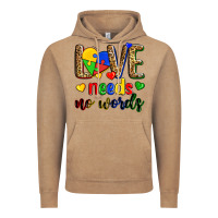 Vintage Coffee love needs no words Vintage Hoodie - Zillion Design Studio