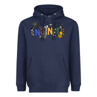 Navy engineer Heavyweight Hoodie - NancyCooperArtShop