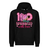 Black 100 days sprinkled with fun Premium Hoodie - Artiststas