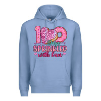 Colony Blue 100 days sprinkled with fun Premium Hoodie - Artiststas