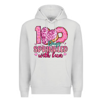 Dove Grey 100 days sprinkled with fun Premium Hoodie - Artiststas