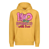Mustard 100 days sprinkled with fun Premium Hoodie - Artiststas