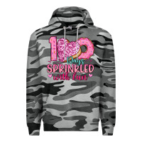 Slate Camo 100 days sprinkled with fun Premium Hoodie - Artiststas