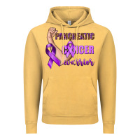 Pancreatic Cancer Warrior Vintage Hoodie | Teevron
