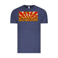 Vintage Denim usa sunflowers leopard license plate Vintage Tee - HRA Design Shop