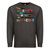 Smoke she believed she could change the world so she bec Premium Sweatshirt - NancyCooperArtShop