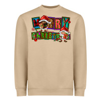 Merry Christmas Gnomies Heavyweight Sweatshirt | Teevron