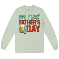Matcha my first father's day Long Sleeve Tee - Artiststas