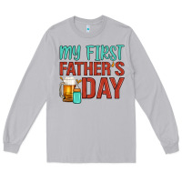 Moon Dust my first father's day Long Sleeve Tee - Artiststas