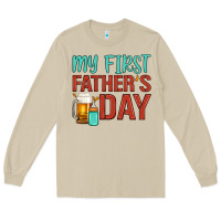 Mushroom my first father's day Long Sleeve Tee - Artiststas
