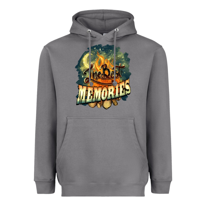 Camping The Best Memories Heavyweight Hoodie by NancyCooperArtShop | Teevron
