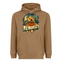 Toasted Coconut camping the best memories Heavyweight Hoodie - NancyCooperArtShop