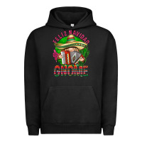 Pigment Black Feliz Navidad gnome Urban Hoodie - NancyCooperArtShop