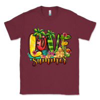 Burgundy love summer Classic Tee - Jasminsmagicworld