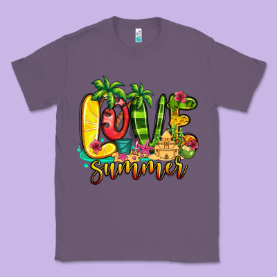Love Summer Classic Tee Designed By Jasminsmagicworld