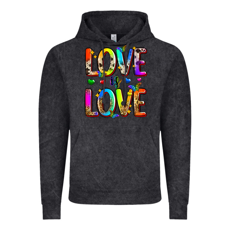 Love Is Love Vintage Hoodie by Zillion Design Studio | Teevron