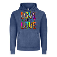 Vintage Denim love is love Vintage Hoodie - Zillion Design Studio