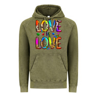 Vintage Olive love is love Vintage Hoodie - Zillion Design Studio