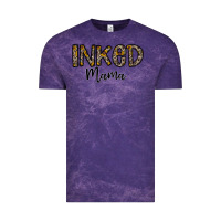 Cloud Purple ınked mama Vintage Tee - CowhideDigitalArt