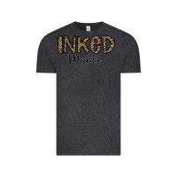 Vintage Black ınked mama Vintage Tee - CowhideDigitalArt