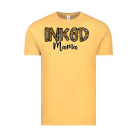 Vintage Mustard ınked mama Vintage Tee - CowhideDigitalArt
