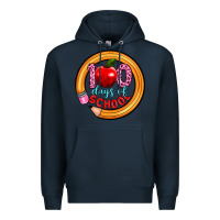 Navy 100 days of school Premium Hoodie - Artiststas