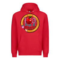 Red 100 days of school Premium Hoodie - Artiststas