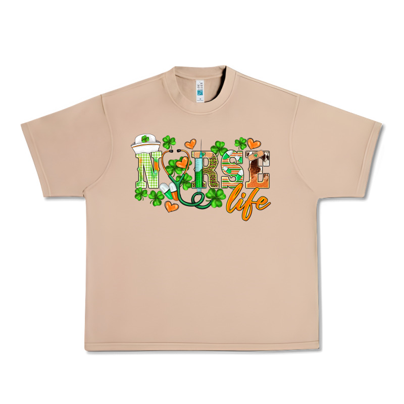 St.patricks Nurse Life Urban Heavy Tee by BarkalooDesign | Teevron