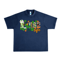 Navy st.patricks nurse life Urban Heavy Tee - BarkalooDesign