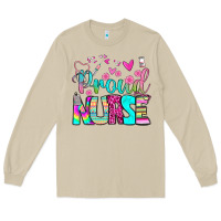 Mushroom proud nurse Long Sleeve Tee - BundleAndBundleShop