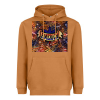 Meerkat tiger america Heavyweight Hoodie - NancyCooperArtShop