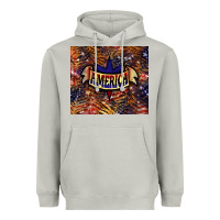 Moon Dust tiger america Heavyweight Hoodie - NancyCooperArtShop