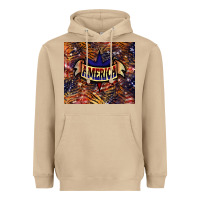 Mushroom tiger america Heavyweight Hoodie - NancyCooperArtShop