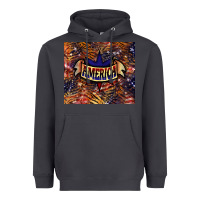 Smoke tiger america Heavyweight Hoodie - NancyCooperArtShop