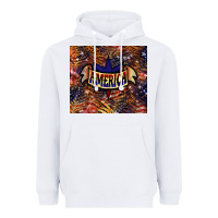 White tiger america Heavyweight Hoodie - NancyCooperArtShop
