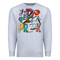 Heather Grey pre k Premium Sweatshirt - NancyCooperArtShop