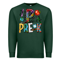 Sports Green pre k Premium Sweatshirt - NancyCooperArtShop