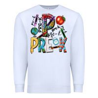 White pre k Premium Sweatshirt - NancyCooperArtShop