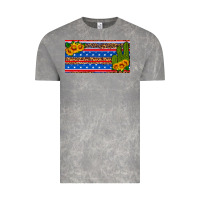 Cloud Rock usa sunflower and cactus license plate Vintage Tee - HRA Design Shop