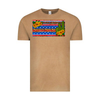 Vintage Camel usa sunflower and cactus license plate Vintage Tee - HRA Design Shop