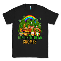 Black hangin with my gnomes with rainbow Classic Tee - AdoDesignShop