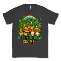 Smoke hangin with my gnomes with rainbow Classic Tee - AdoDesignShop