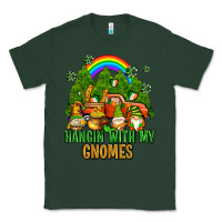 Sports Green hangin with my gnomes with rainbow Classic Tee - AdoDesignShop
