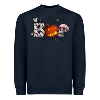 Navy boo Heavyweight Sweatshirt - CowhideDigitalArt