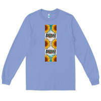 Colony Blue mimi sunflower leopard  pen wrap Long Sleeve Tee - Artiststas