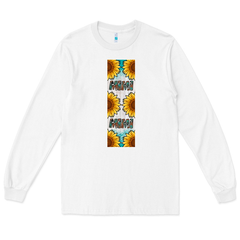 Mimi Sunflower Leopard  Pen Wrap Long Sleeve Tee by Artiststas | Teevron