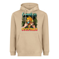 Mushroom campfirescocktails Heavyweight Hoodie - NancyCooperArtShop