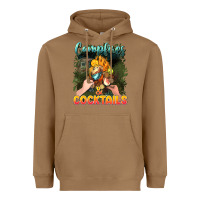 Toasted Coconut campfirescocktails Heavyweight Hoodie - NancyCooperArtShop